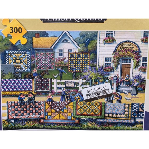 Dowdle Amish Quilts 300 Piece Jigsaw Puzzle - Picture 2 of 3